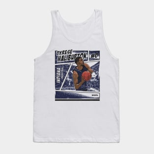 Tyrese Haliburton Indiana Comic Tank Top